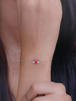 Kai Jewel - Sterling Silver Timless Crystal Trio Bracelet