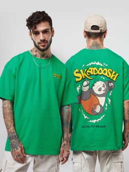 The Souled Store - Kung Fu Panda Skadoosh Oversized T-Shirt