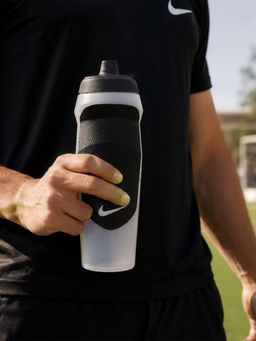 Nike - Grey Hypersport Bottle (591Ml)