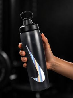 Nike - Grey Refuel Bottle Locking Lid (946Ml)