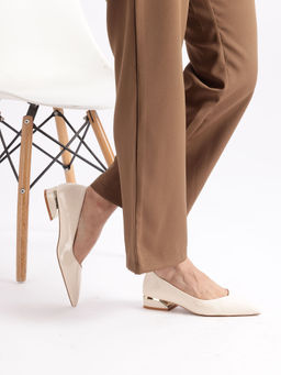 Marc Loire - Women Cream Solid Pumps Heels