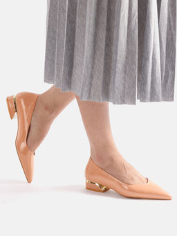 Marc Loire - Women Peach Solid Pumps Heels