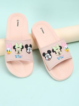 max - Girls Pink Casual Sliders