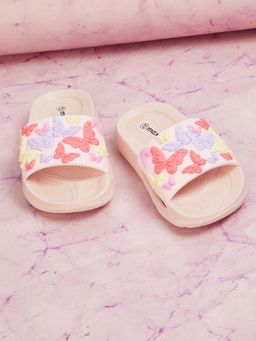 max - Girls Pink Casual Sliders
