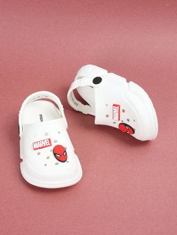 max - Boys White Casual Clogs