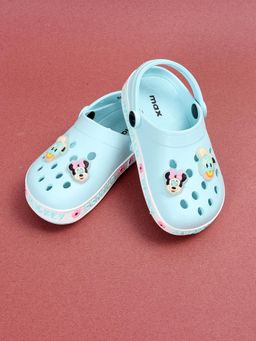 max - Girls Blue Casual Clogs