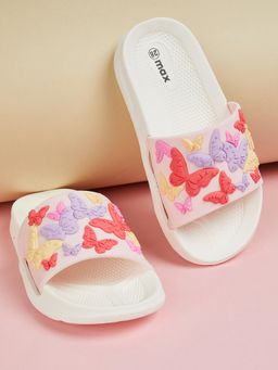 max - Girls White Casual Sliders