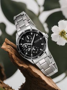 Strand by Obaku - Bay Mini Ore Multifunction Black Round Dial Women Watch - S745LMCBSC (M)