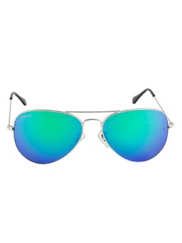 Voyage - Green Aviator Sunglass for Men & Women (3025MG2370)