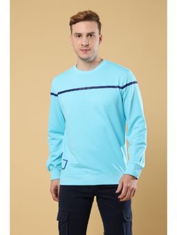 MELVIN JONES - Blue Straight Way Sweatshirt