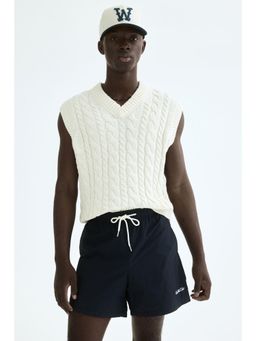 H&M - Men Blue Relaxed Fit Shorts