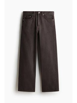 H&M - Men Brown Loose Jeans
