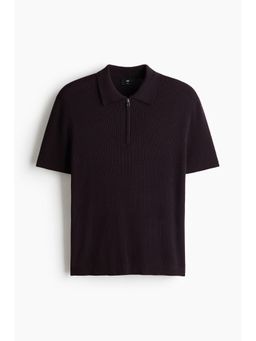 H&M - Men Purple Slim Fit Polo Shirt