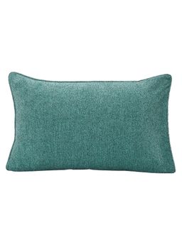 Maspar - Colorart Charlotte Polyester Green Yarn Dyed Texture Standard Pillow Case Set Of 2