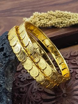 GRIIHAM - Women Copper Bangles (Pack of 2)