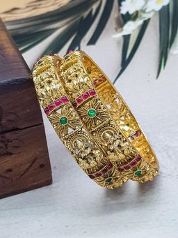 GRIIHAM - Women Copper Bangles (Pack of 2)