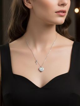 925 SILLER - Women Sterling Silver Necklace