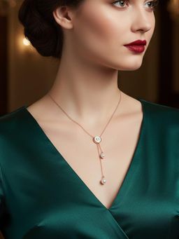 925 SILLER - Women Sterling Silver Necklace