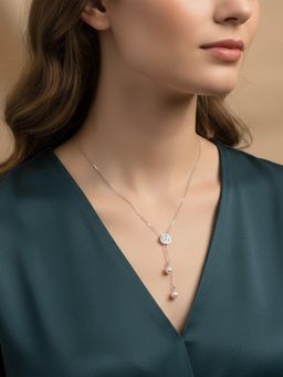 925 SILLER - Women Sterling Silver Necklace