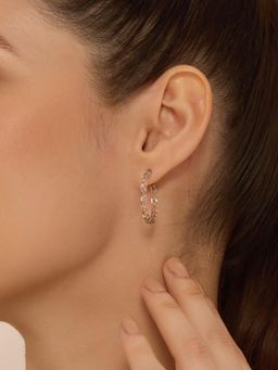 Nistra - Women Sterling Silver Hoops Earrings