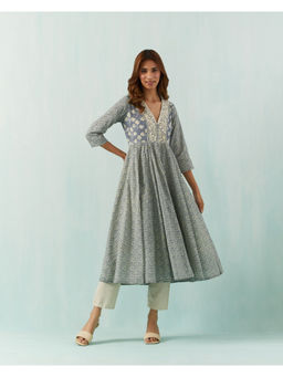 PINKSKY - Cotton Embroidery Anarkali