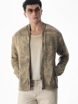 Jack & Jones - Men Beige Textured Sweater