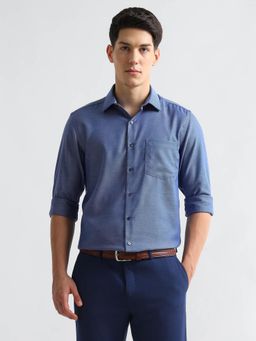 Arrow - Men Blue Solid Shirt