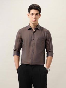 Arrow - Men Brown Slim Fit Shirt