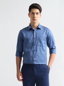 Arrow - Men Blue Checks Shirt
