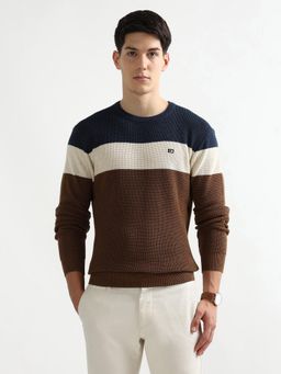 Arrow Sports - Men Multi-Color Colorblock Sweater
