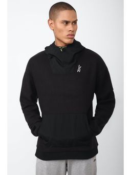 Reebok - Men Black Solid Hoodie