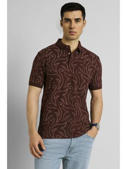 Simon Carter - Men Brown Printed T-shirt