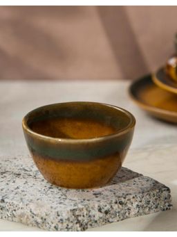 Fabindia - Yellow Sadyanta Glazed Ceramic Katori