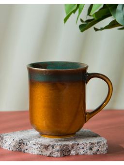 Fabindia - Yellow Sadyanta Glazed Ceramic Mug