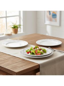 Noritake - Goldmark Quarter Plates for Snacks and Dessert (Pack Of 4)