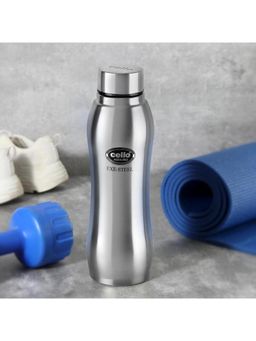 CELLO - Aqua Pro Water Bottle 1000 Ml-Silver