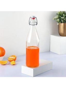 CELLO - Aquaria Glass Water Bottle 1000Ml Transparent