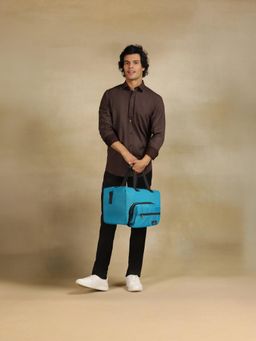 The Clownfish - Rebecca Series Convertible Travel Duffle Bag - Blue