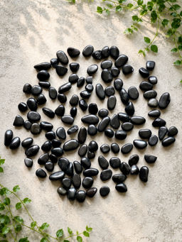 Mason Home - Black Tumbled Pebbles