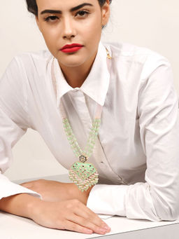 Odette - Multi-Color Solid Plain Metal Jewellery Sets