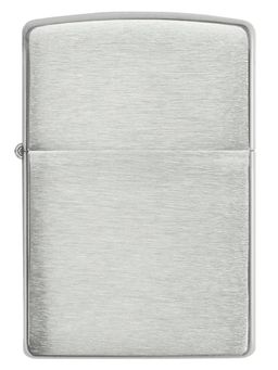 Zippo - Brushed Sterling Silver Windproof Pocket Lighter