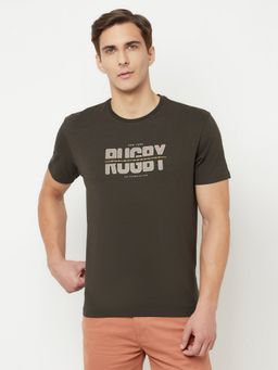 Cantabil - Men Olive T-shirt