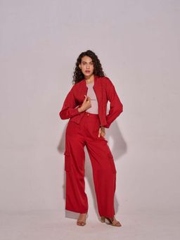 Style Island - Rust Leah Schiffli Jacket