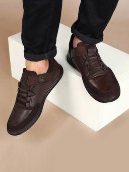 BUCKAROO - Jaripeo WALDO Premium Vegan Synthetic Brown Casual Shoes for Men