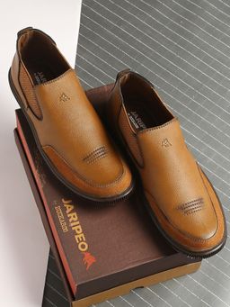 BUCKAROO - Jaripeo JORG Premium Vegan Synthetic Tan Casual Shoes for Men