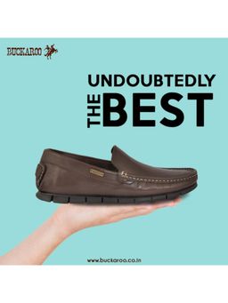 BUCKAROO - DIRK Genuine Leather Brown Casual Loafer for Men