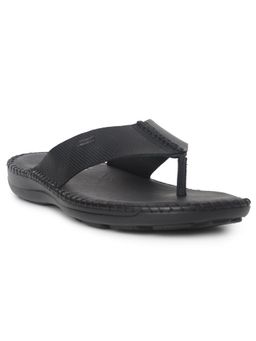 BUCKAROO - NEW JAKE Genuine Leather Black Casual Open Sandal for Men