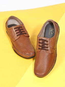 BUCKAROO - Reynart Natural Mild Leather Tan Casual Shoes For Men