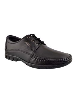 BUCKAROO - Men Dutch New Leather Black Casual Shoes