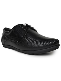BUCKAROO - Pairing Mild Natural Leather Black Casual Shoes for Men
